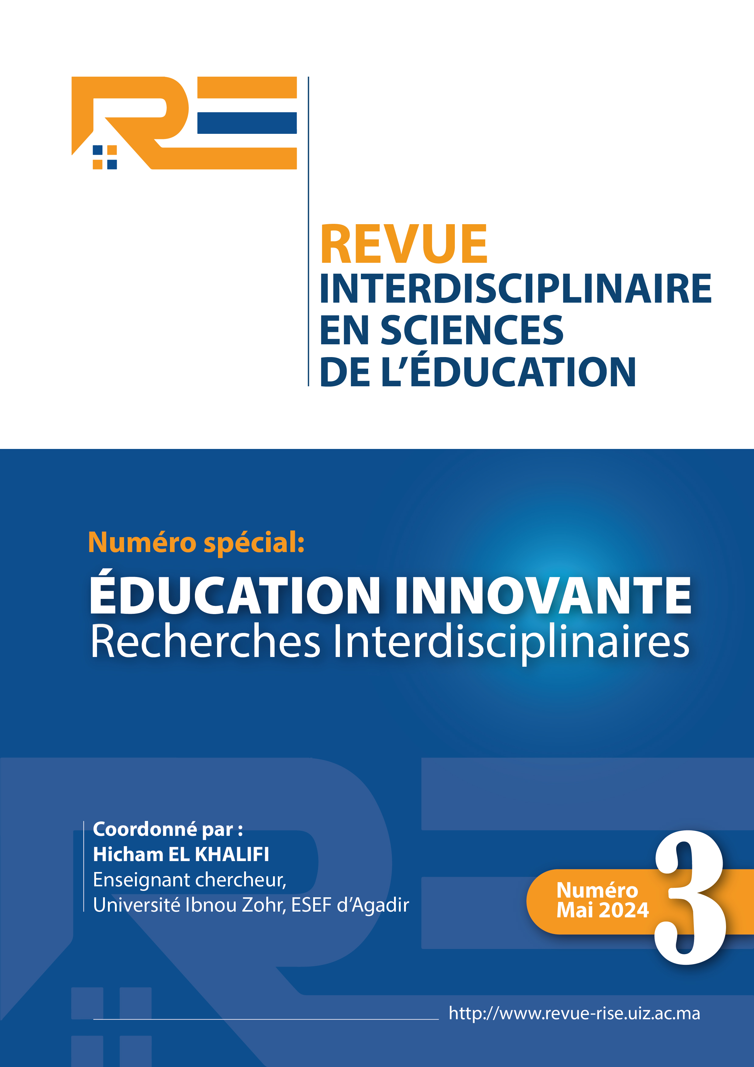 					Afficher No 3 (2024): Education innovante : Recherches interdisciplinaires
				